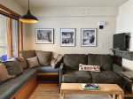 Living Area with double sleeper sofa